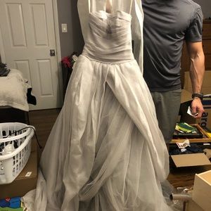 Vera Wang wedding dress.